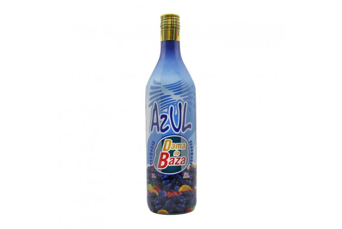 Dama de Baza Blue 1,0L - Koktailový sirup s príchuťou lesných plodov 0,0% alk.