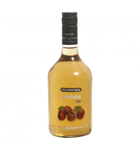 FRUTAYSOL Hazelnut 0,70L - Nealkoholický likér s príchuťou lieskového orecha 0,0% alk.