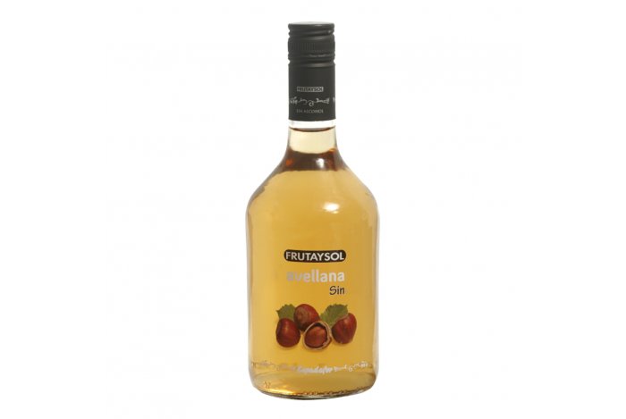 FRUTAYSOL Hazelnut 0,70L - Nealkoholický likér s príchuťou lieskového orecha 0,0% alk.