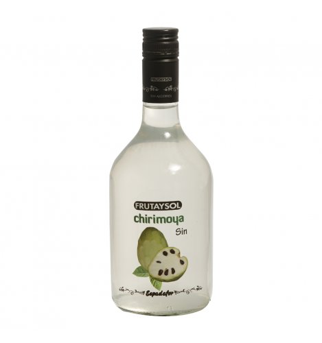 FRUTAYSOL Chirimoya 0,70L - Nealkoholický likér s príchuťou čerimoje 0,0% alk.