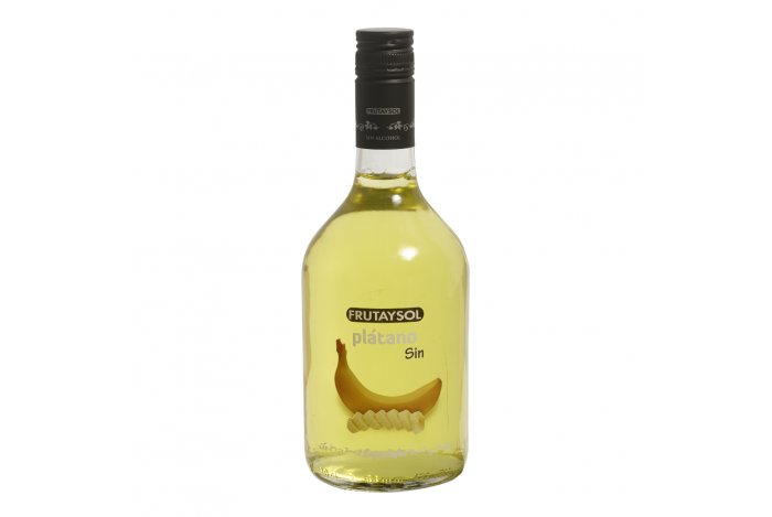 FRUTAYSOL Banana 0,70L - Nealkoholický likér s príchuťou banánu 0,0% alk.
