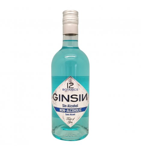 GINSIN PREMIUM 12 Botanics 0,70L - Nealkoholický bezlepkový destilát 0,0% alk.