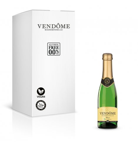 Vendôme Mademoiselle Classic Sparkling 0,20L - Nealkoholické biele šumivé víno (prosecco) 0,0% alk.