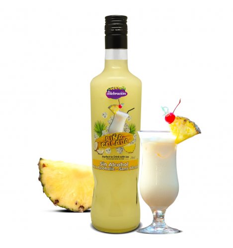 La Celebración Piña Colada 0,70L - Nealkoholický bezlepkový koktail 0,0% alk.