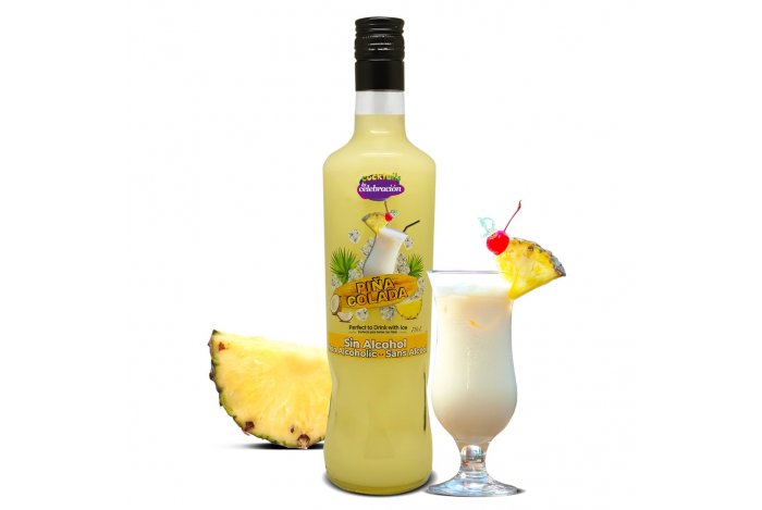 La Celebración Piña Colada 0,70L - Nealkoholický bezlepkový koktail 0,0% alk.