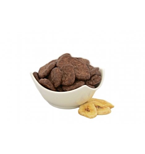 Banán plátky v mliečnej čokoláde 500g